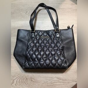 Vera Bradley Black Textured Tote